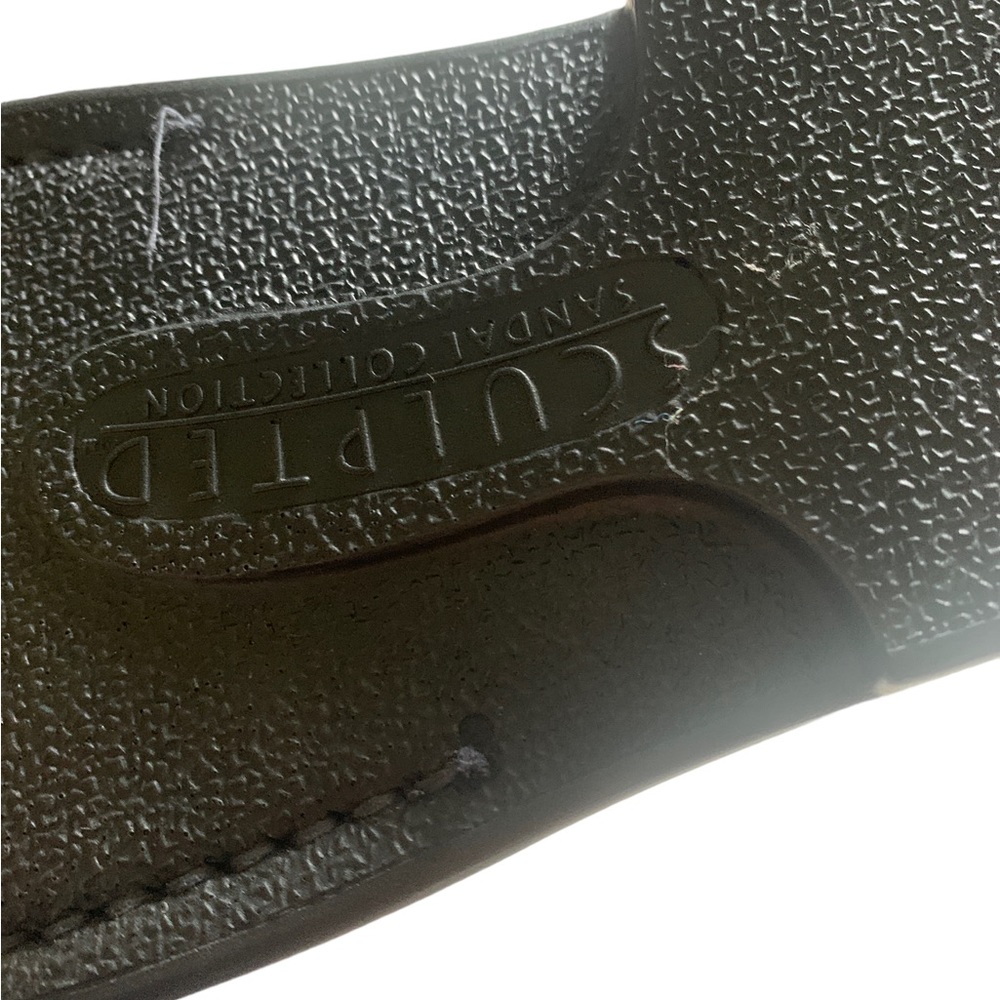 MUNRO SPORT Women’s Black Leather Thong Sculpted Collection Size 7 - Picture 13 of 13